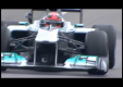 Михаэль Шумахер водить машину Mercedes F1 на Нордшляйфе